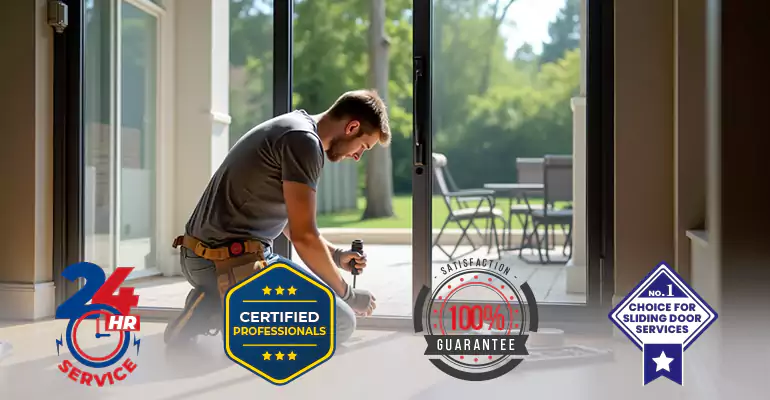 Sliding Door Strike Plate Repair in Boca Raton