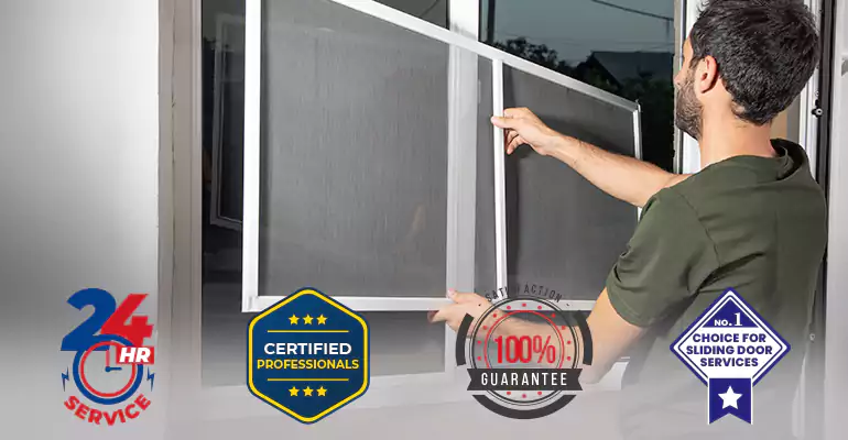 Sliding Screen Door Frame Repair in Boca Raton
